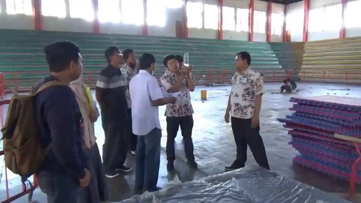 Pemkab Pati Renovasi GOR Pesantenan Puri, Disporapar: Jadi Salah Satu Venue Porprov 2023