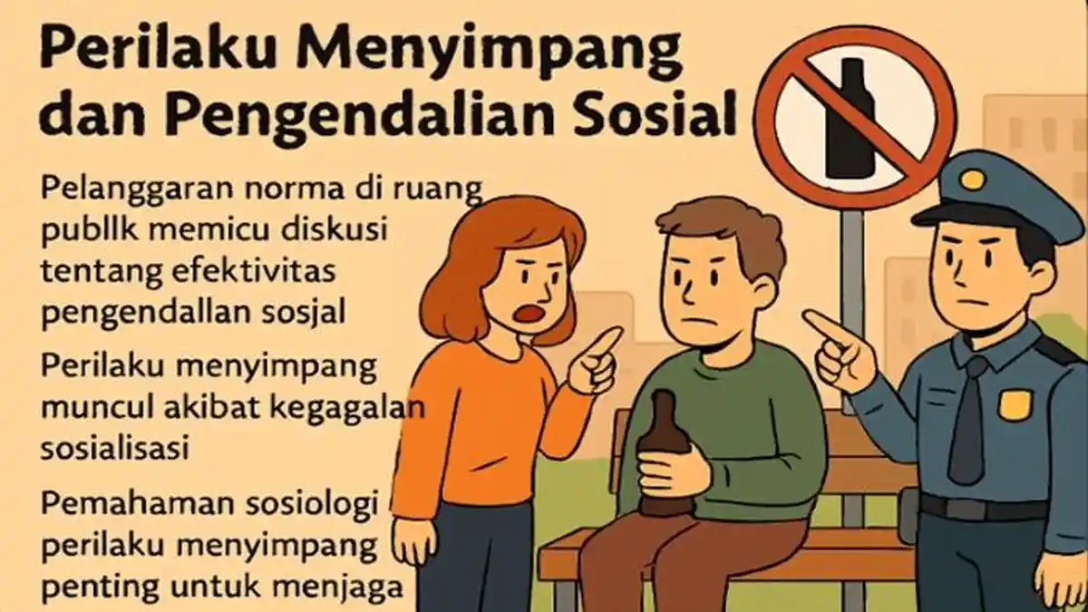 Latihan Soal HOTS Perilaku Menyimpang dan Pengendalian Sosial, Sosiologi Kelas 10 SMA