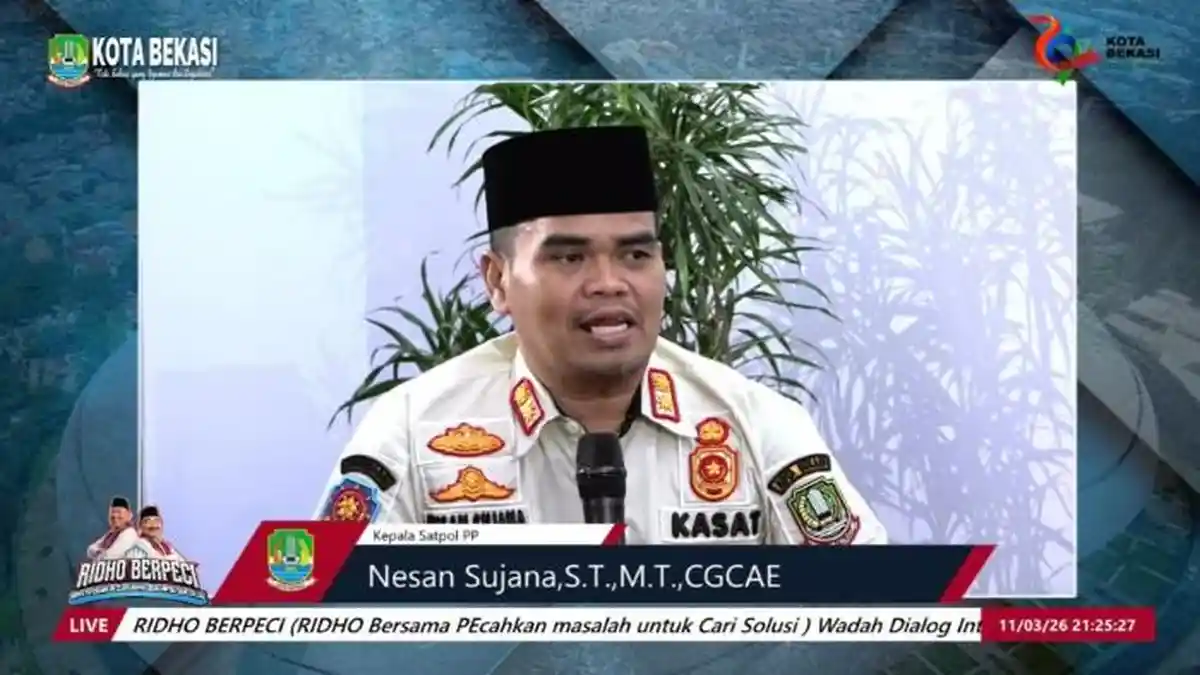 Mudik Lebaran 2026, Satpol PP Kota Bekasi Intensifkan Patroli Rumah Kosong