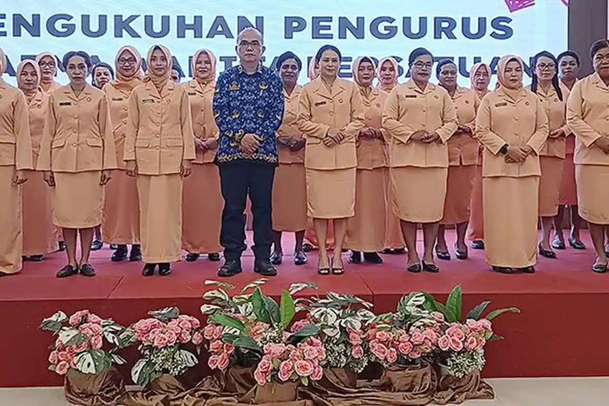 Pengurus DWP Papua Barat Daya Dilantik, Ini Amanat Ketua Umum DWP Pusat Franka Makarim