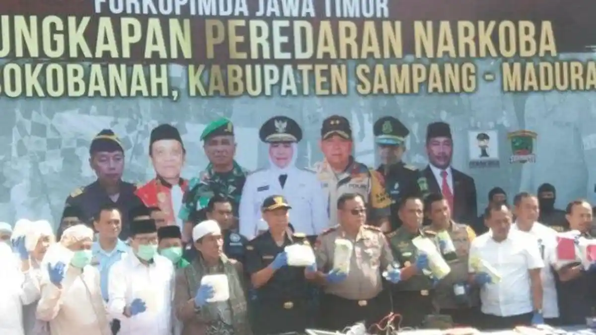 Polisi Pakai Helikopter Tangkap Bos Kartel Narkoba Sokobanah Madura, Petugas Ditawari Uang 2 Ember