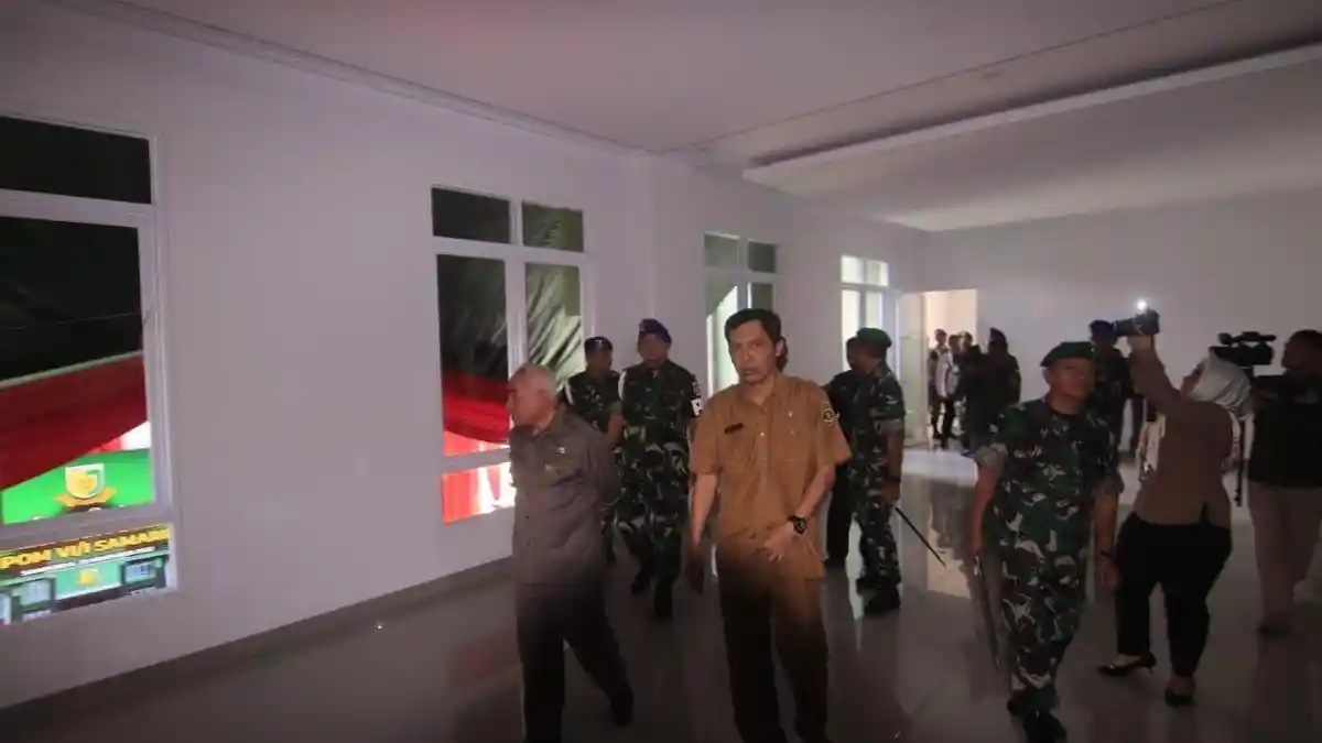 Bangun Markas Denpom VI/1 Samarinda Pemprov Kaltim Habiskan Rp 16 Miliar