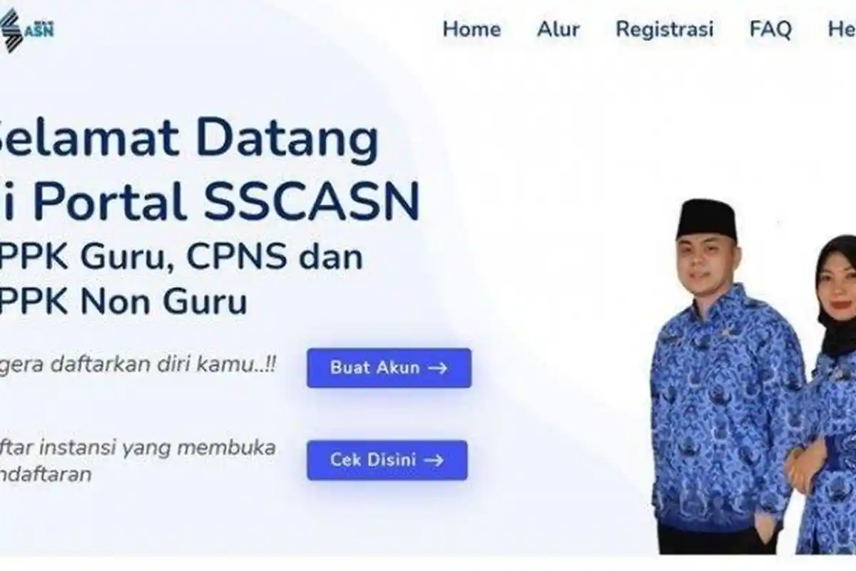 CARA Buat Akun CPNS sscn di https //sscn.bkn.go.id/ untuk Seleksi CPNS, Cek Batas Pendaftaran CPNS