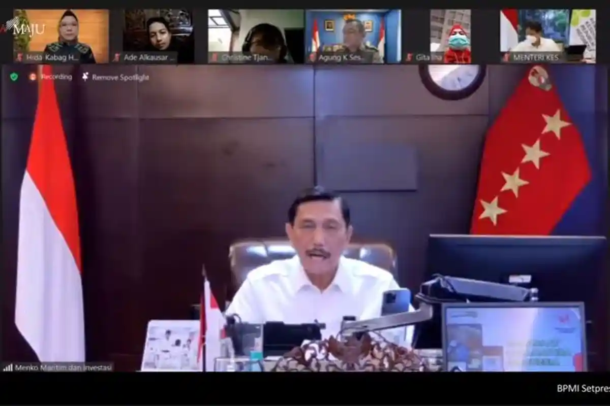 Kabar Baik, Luhut Umumkan Pemerintah akan Kirim Bansos Lagi: Jangan sampai Rakyat Menderita