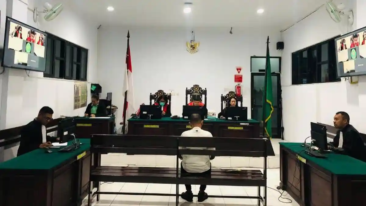 Korupsi Rapelan Gaji PNS, Bendahara Sekwan MBD Divonis 5 Tahun dan Ganti Rp 1,1 Milyar