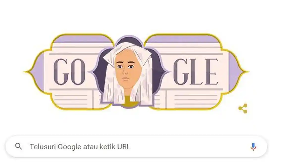 Google Doodle Hari Ini Mengenang Roehana Koeddoes, Jurnalis Perempuan Pertama Indonesia