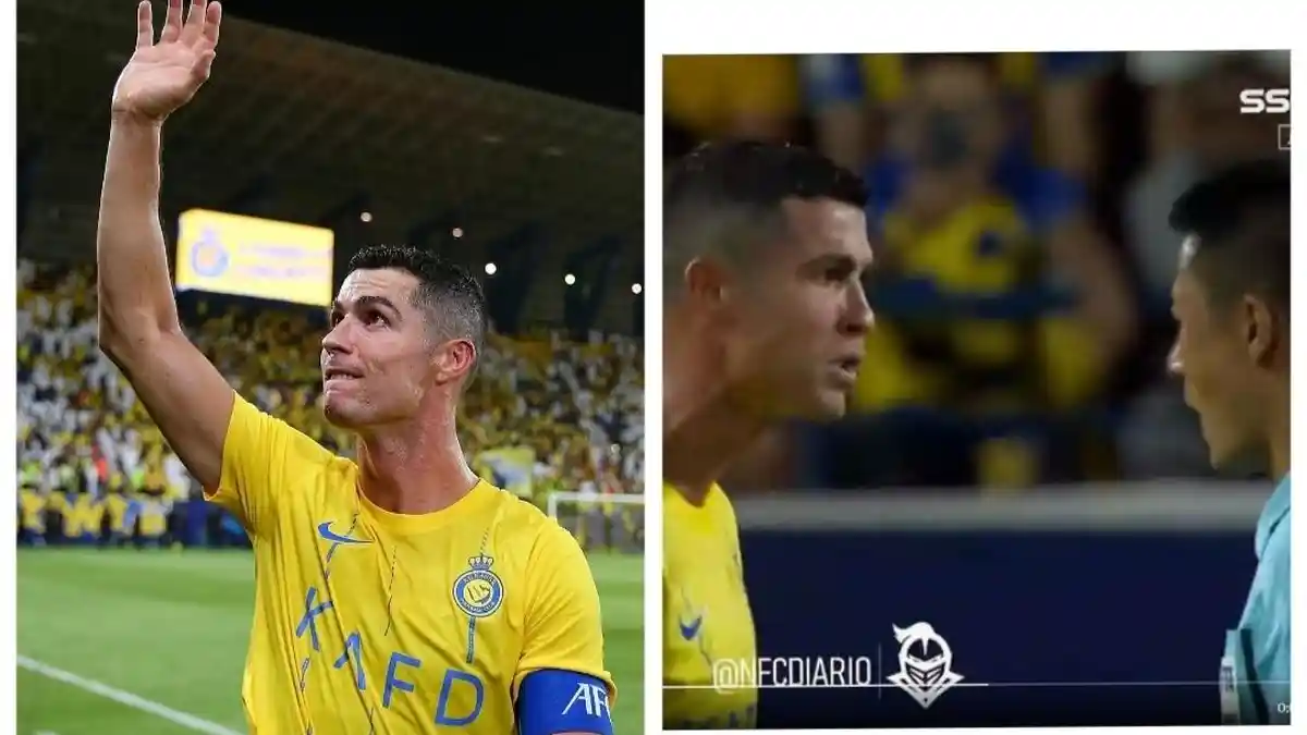 Cristiano Ronaldo Mengamuk Saat Laga Al Nassr VS Shabab Al Ahli, Ini Penyebabnya