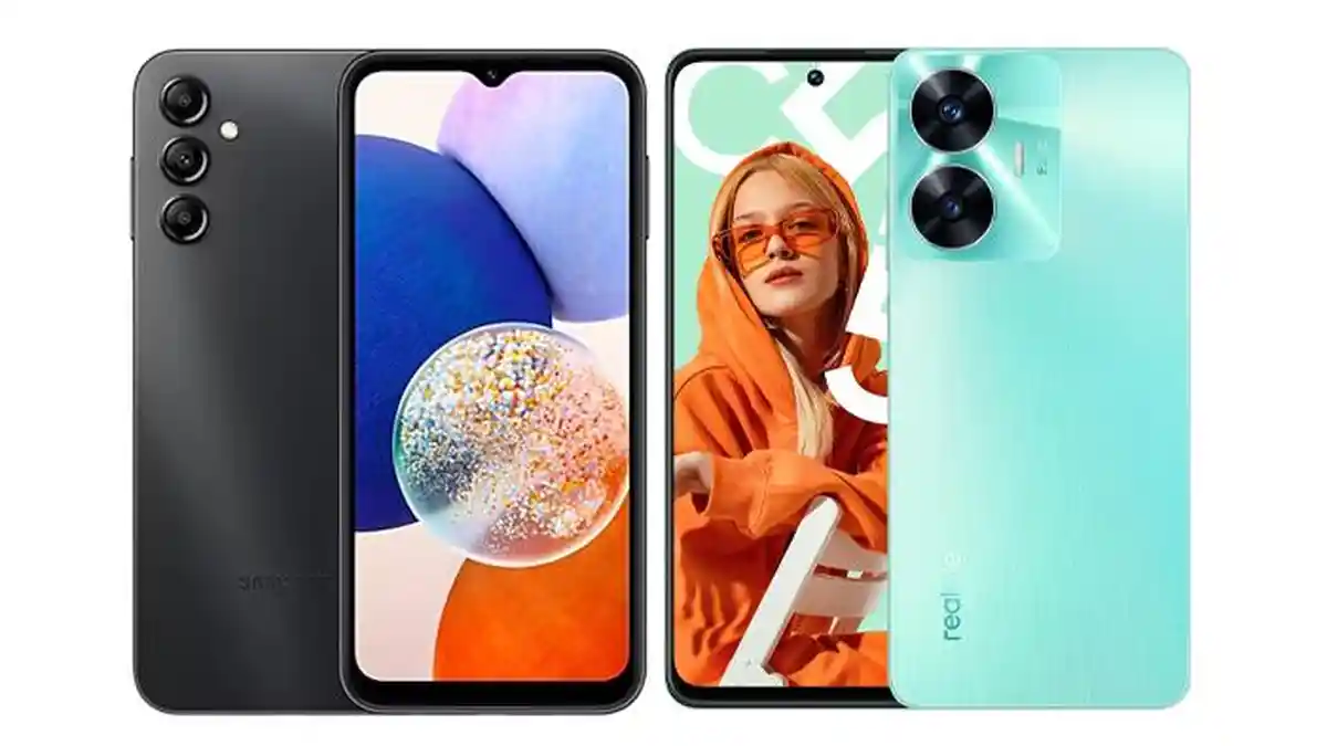 Harga HP Samsung Galaxy A14 5G dan Realme C55 NFC, Sama-sama Belum Lama Rilis, Harganya Beda Tipis