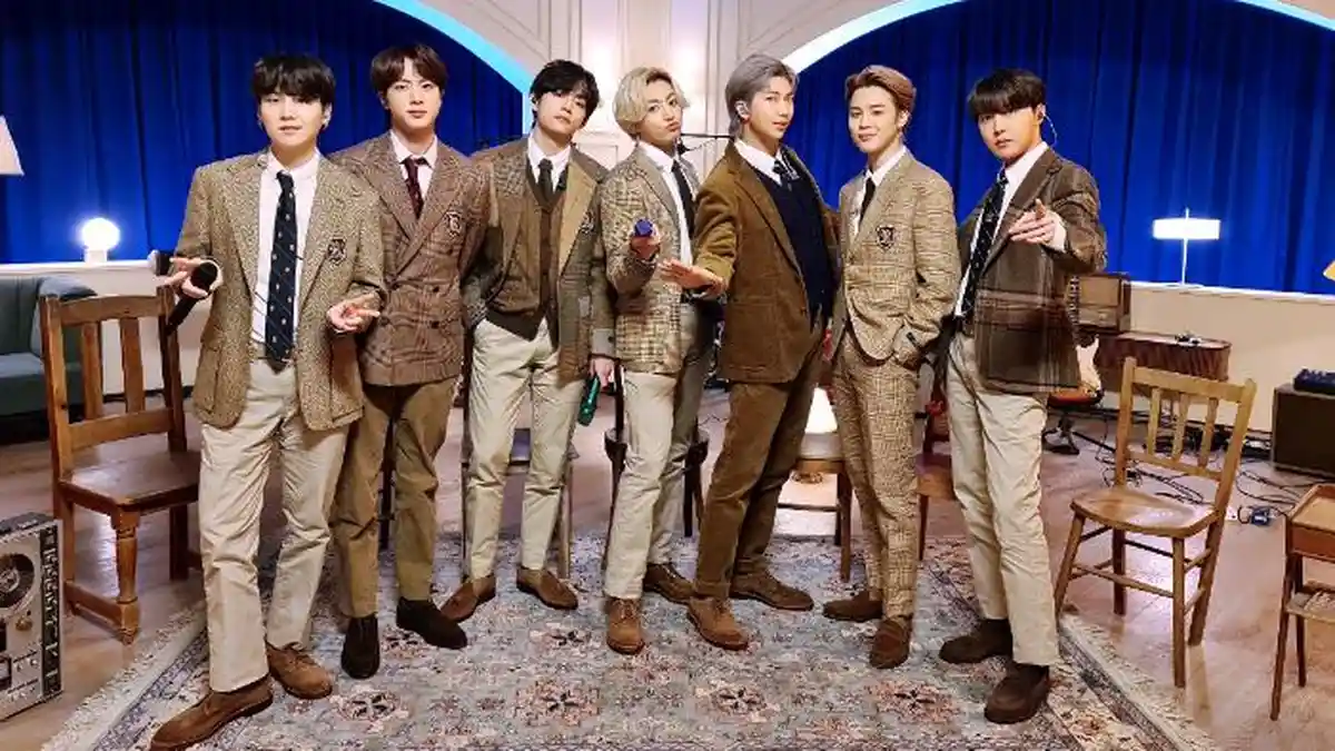 Meriahkan Grammy Awards 2021, BTS Tampil dari Ketinggian 1.095 Kaki