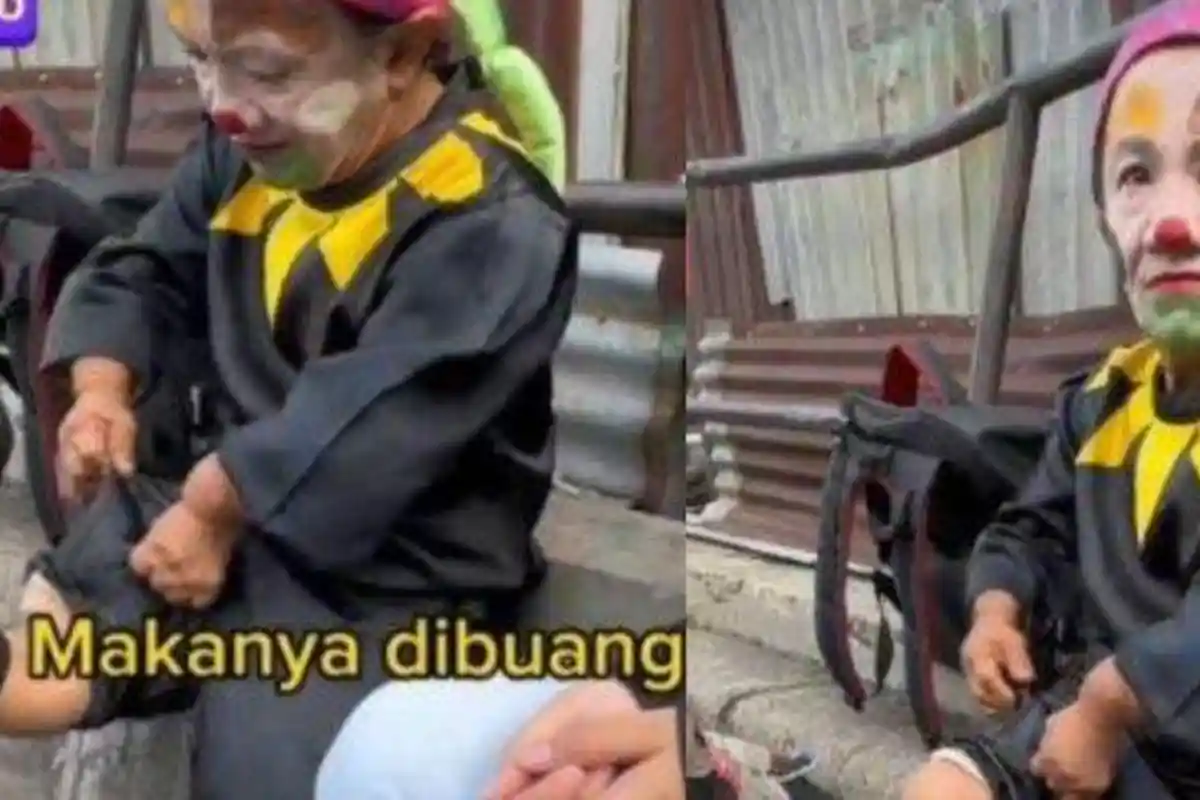 Joni Si Badut Difabel Maafkan Orang Tua yang Membuangnya saat Kecil, Cuma Mau Hidup, Malu Ngemis