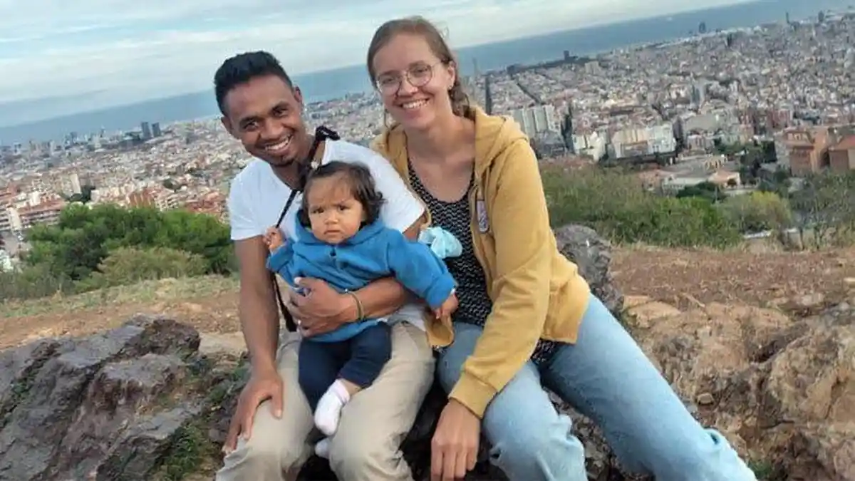 Ingat Marie Lecornu? Bule Prancis yang Terima Cinta Marselinus Pria NTT, Kini Sudah Punya Anak