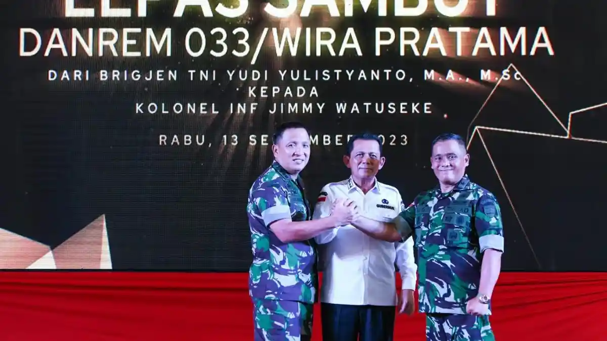 Gubernur Ansar Hadiri Lepas Sambut Danrem 033/WP, Sebut Kepri Wilayah Strategis