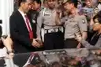 Jokowi dan Kapolda Metro Jaya