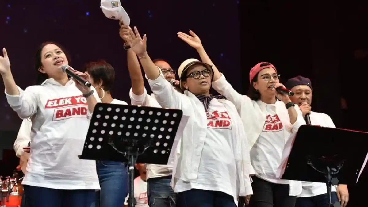 3 Menteri Ini Main Band Di Acara HUT TV Milik Suami Nia Ramadhani
