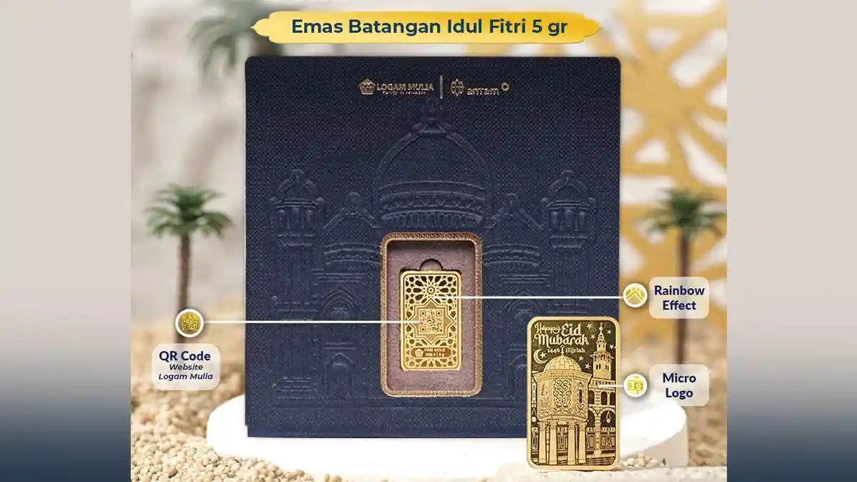 Harga Emas Antam Hari Sabtu 7 Maret 2026 Rp 3.059.000 per Gram, Naik Rp35 Ribu