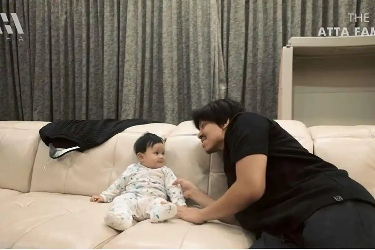 Atta Halilintar Ketawa dan Ingatkan Ameena saat Kesal dengan Aurel Hermansyah