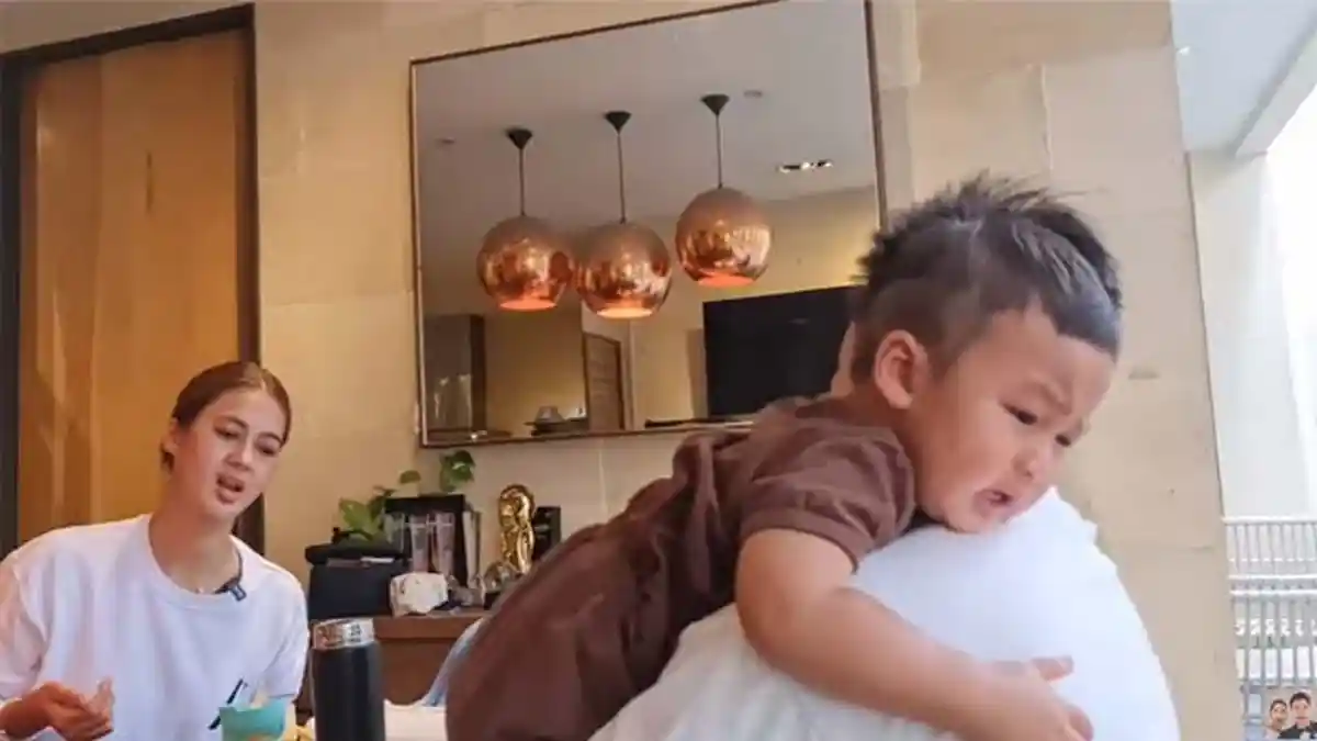 Diteriaki Baim Wong, Kiano Menangis Histeris, Paula Verhoeven Syok : Dia Itu Hatinya Lembut !