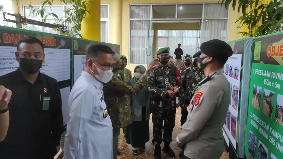 Pemkot Kendari Anggarkan Rp940 Juta Kegiatan TMMD 2021, Pemasangan Paving Blok hingga Benahi RTLH