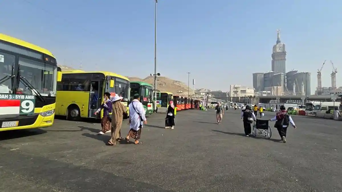 Jamaah Haji Tak Perlu Khawatir, Bus Shalawat ke Masjidil Haram Beroperasi 24 Jam
