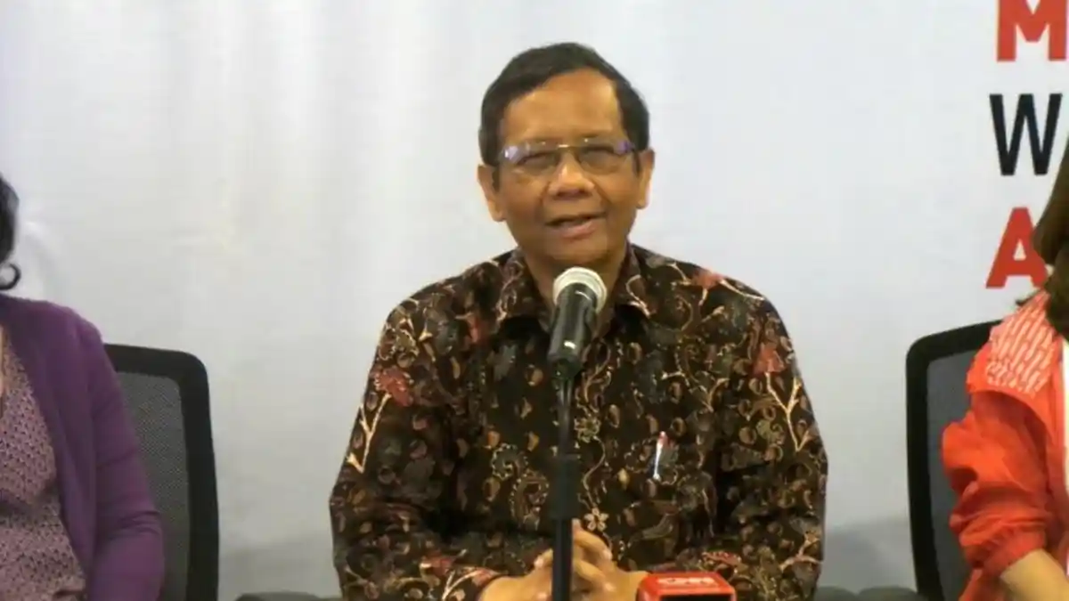 UU Antiterorisme Tak Segera Rampung, Mahfud MD Tegur Pihak yang Halangi Pengesahan Dengan Alasan Ini