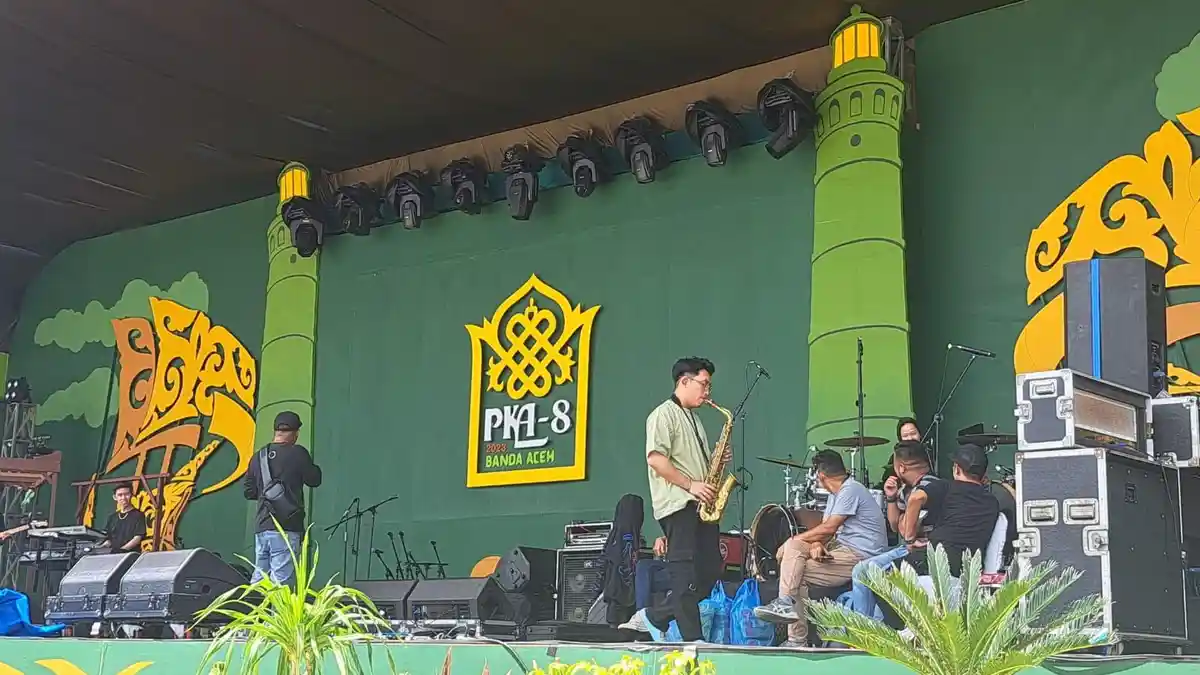 Crew Mulai Check Sound, Nabila Taqiyyah Tampil di Taman Ratu Penutupan PKA 8 Malam Ini