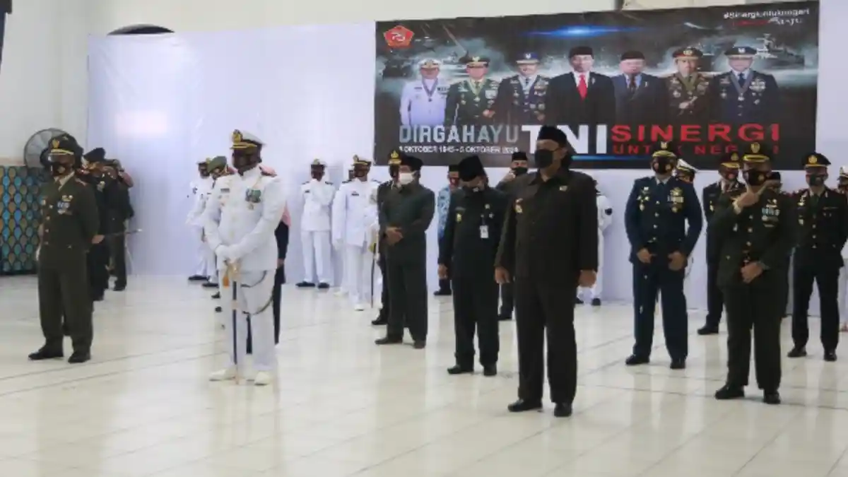 Kota Tegal Dapat Kepercayaan Gelar Upacara HUT ke-75 TNI
