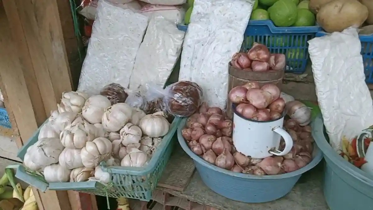 BPS Sulbar Sebut Harga Bawang Putih Akan Naik Karena Ini