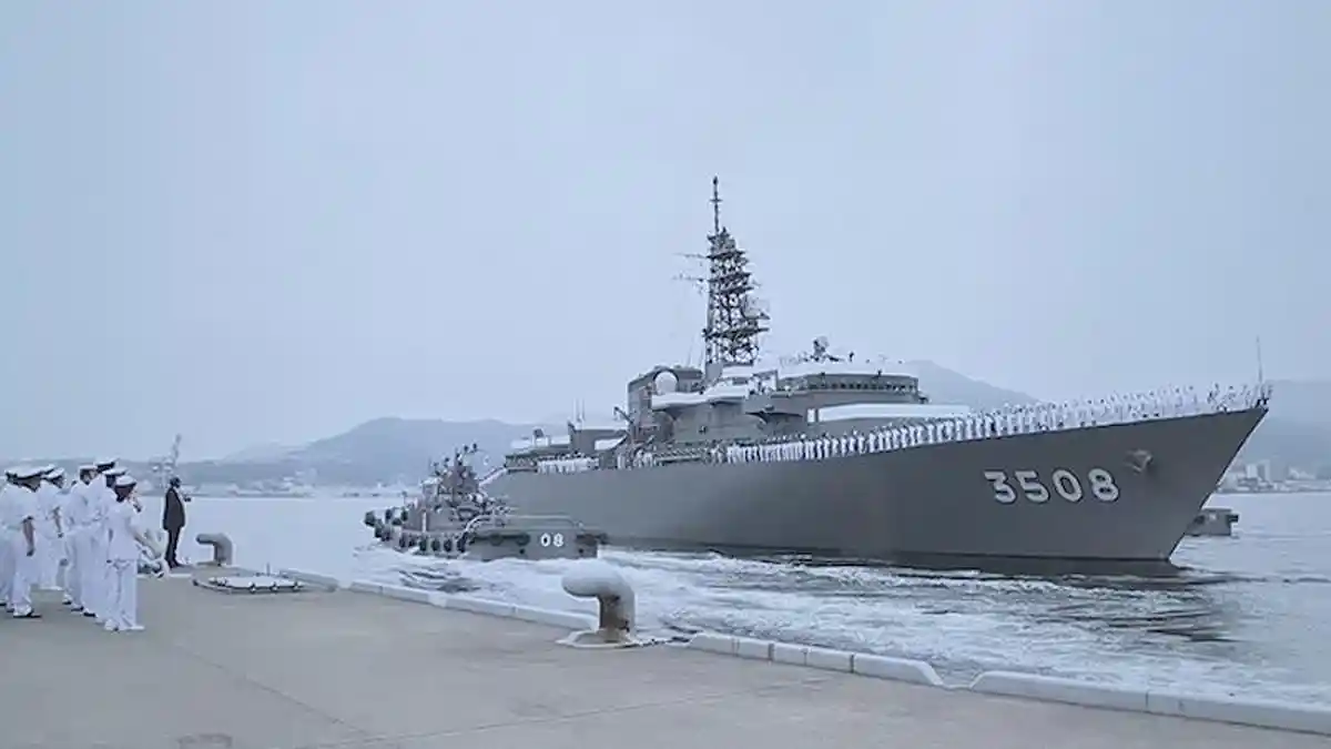510 Anggota Pasukan Beladiri Maritim Jepang Menuju Indonesia