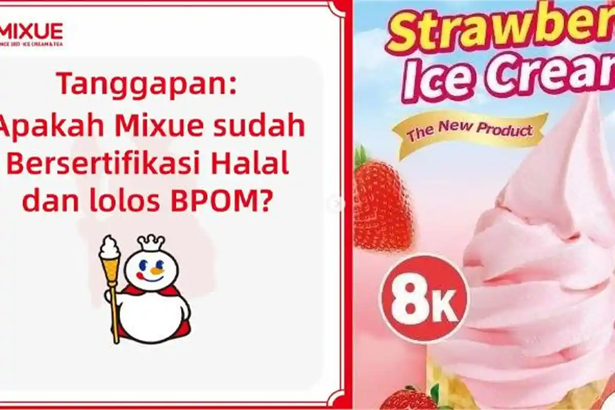 Awal Mula Isu Sertifikat Halal Mixue Indonesia, Viral Sejak Juli 2022, Pihak Manajemen Beri Respons