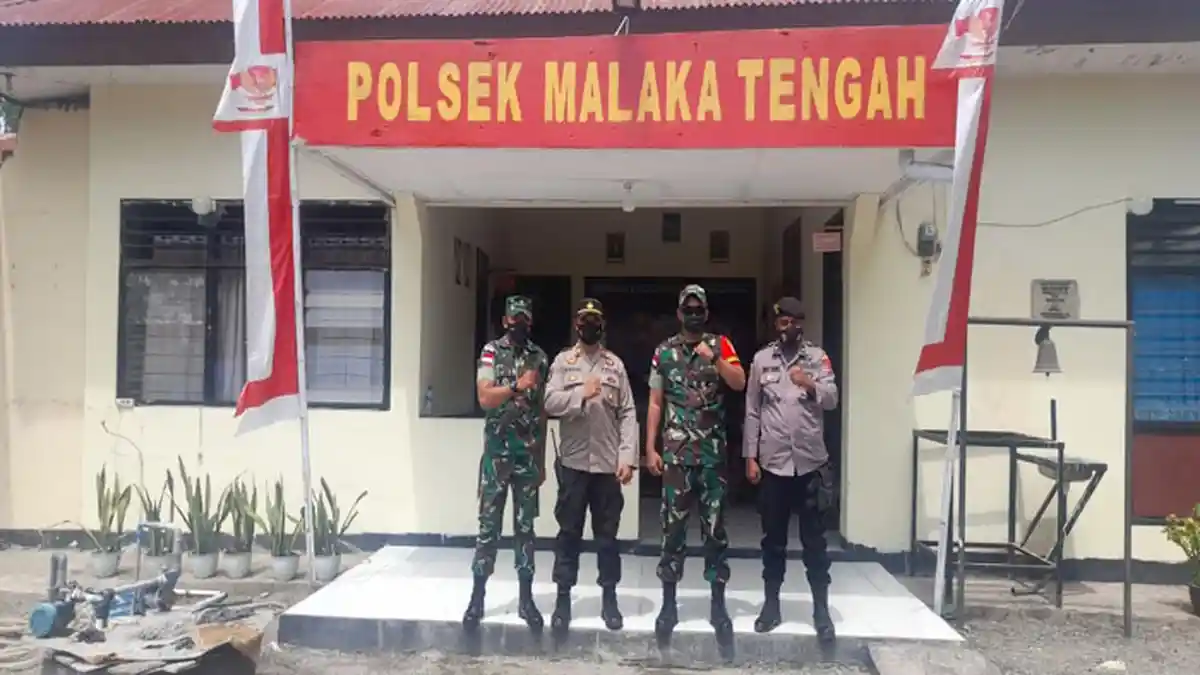 Satgas pamtas RI-RDTL Bangun Sinergitas dengan Polres Malaka