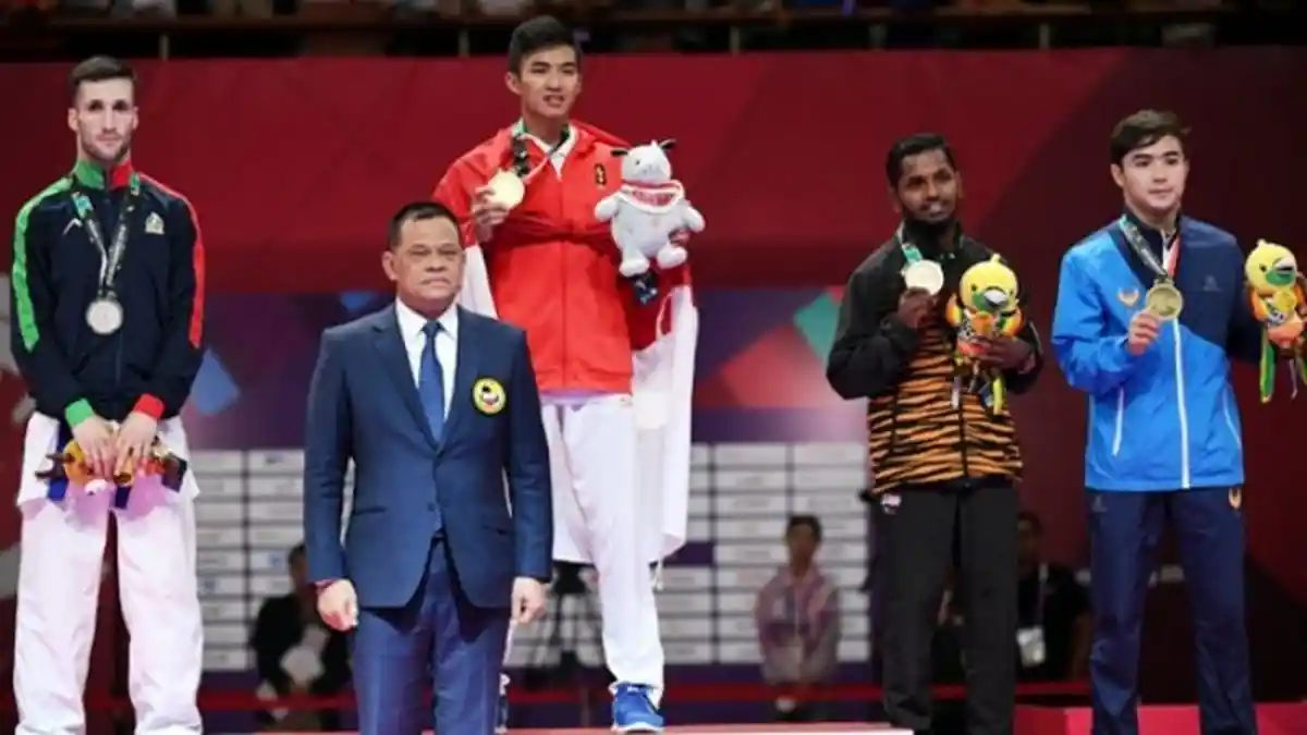 Beda dengan Atlet Lain, Karateka Peraih Medali Emas Rifki Ardiansyah ...
