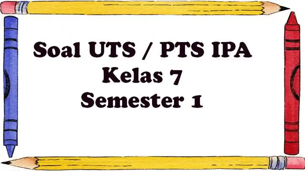 CONTOH Soal PTS IPA Kelas 7 Semester 1 Lengkap Kunci Jawaban Soal Pilihan Ganda dan Esai