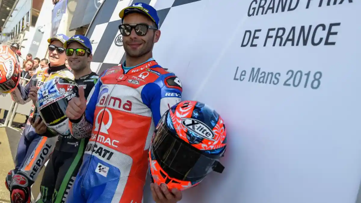 MotoGP 2108 - Diam-diam, Danilo Petrucci Meniru Gaya Balap Jorge Lorenzo