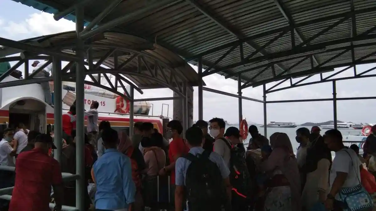 JADWAL Kapal Ferry di Pelabuhan Domestik Sekupang Batam, H-1 Imlek 2021 Ada 21 Trip 