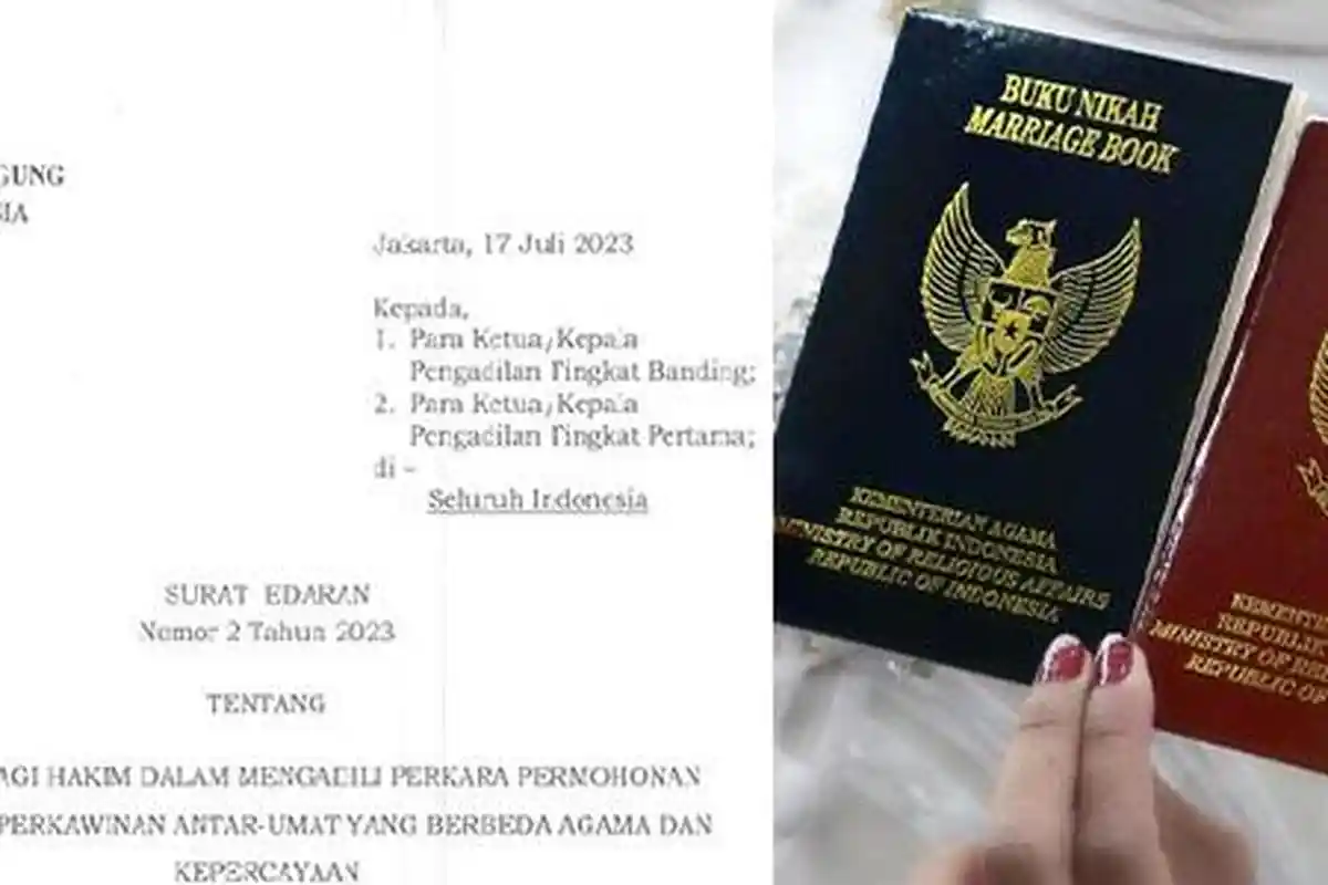 Pengadilan Resmi Dilarang Setujui Pernikahan Beda Agama, Dukcapil Ancam Perkawinan Tak Akan Dicatat