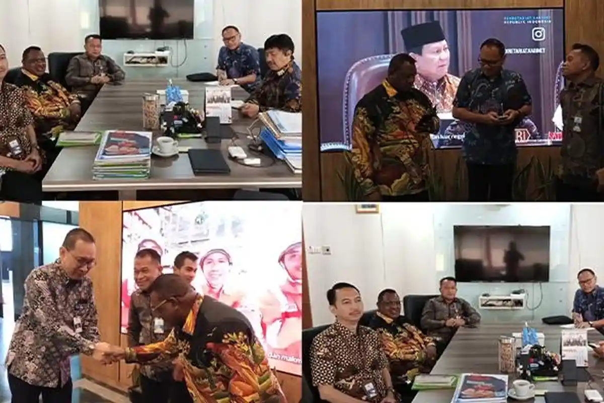 Bupati Maybrat Temui Dirjen Perhubungan Udara, Dorong Pengaktifan Terminal Baru Bandara Kambuaya