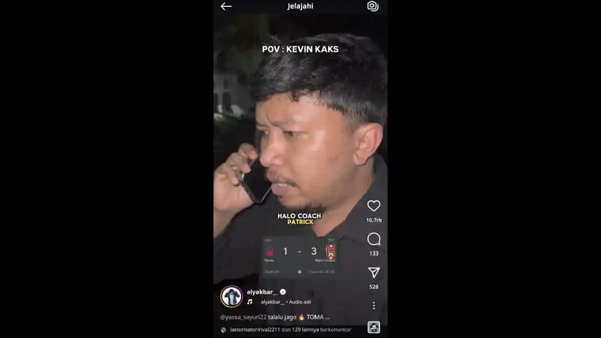 Gimik, Cetak Hattrick, Stund Up Comedy Ali Akbar Minta Coach Patrick Panggil Yakob Sayuri ke Timnas