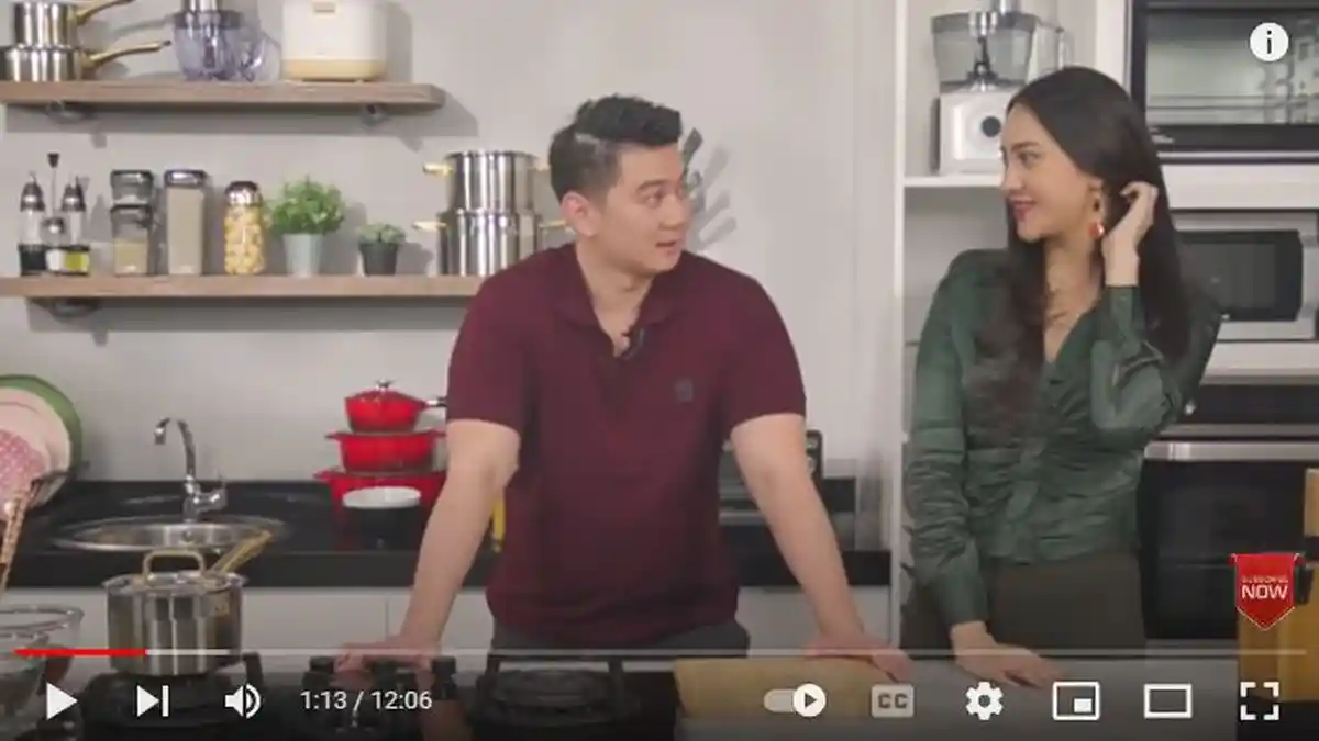 Pamer Masak dan Makan Bareng Anya Geraldine, Chef Arnold: Iri Bilang Bos