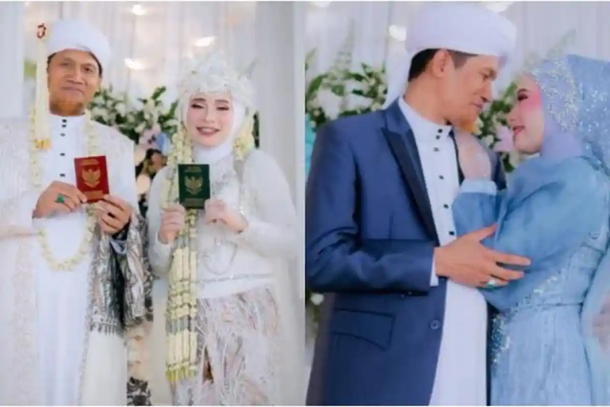 VIRAL Pernikahan Beda Usia Wanita 19 Tahun dan Pria 54 Tahun, Cuek Kerap Dikira Anak dan Bapak