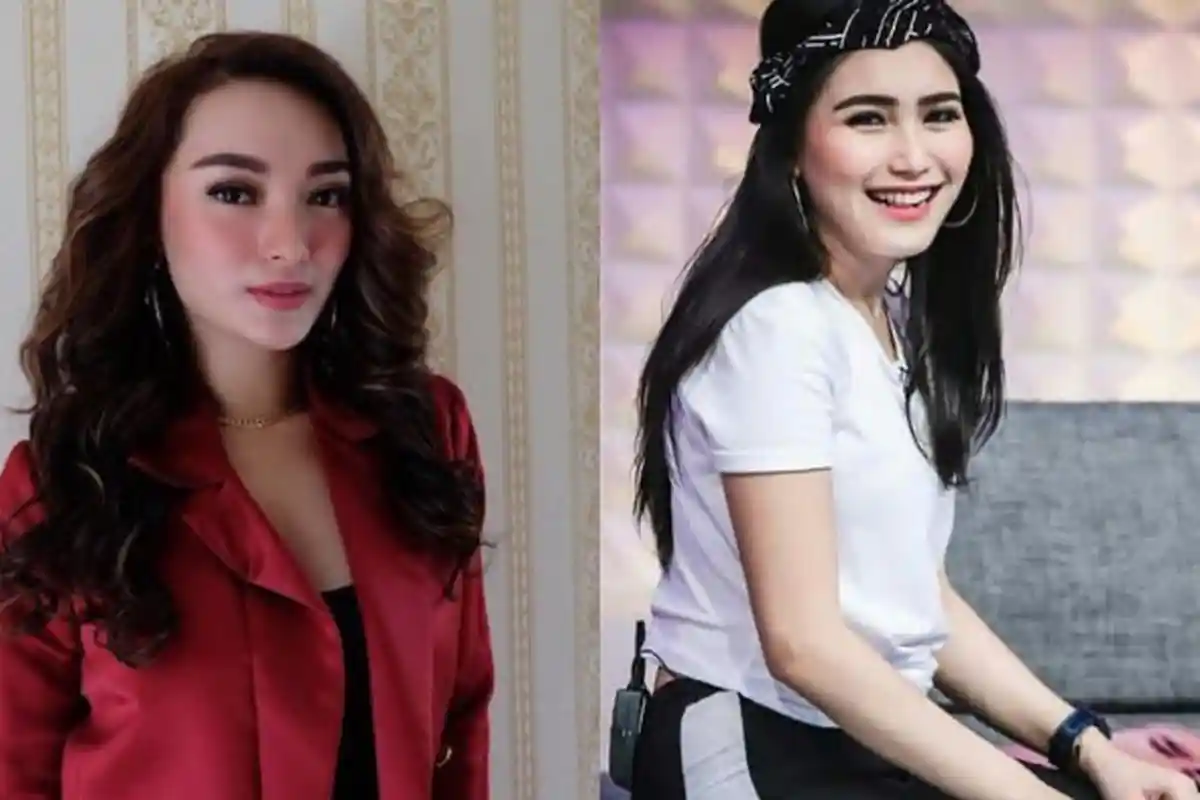 Video Detik-detik Zaskia Gotik Pingsan ke Arah Ayu Ting Ting Saat Bernyanyi di Atas Panggung Beredar