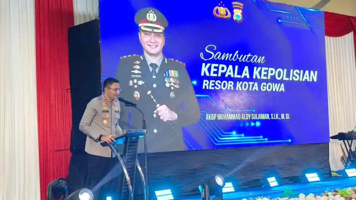 AKBP Aldi Diganti saat Polres Gowa Naik Status Jadi Polresta, Prestasinya Selama Tugas di Sulsel - Tribun-timur.com