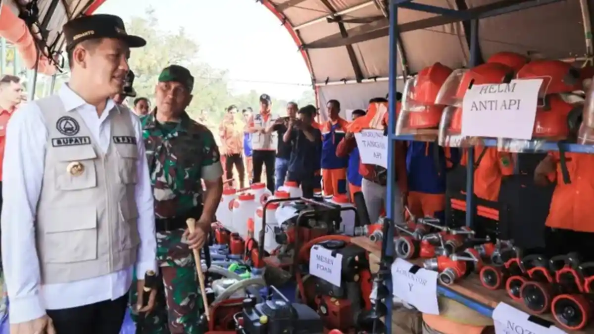 Januari- Juli 2025 Terdeteksi 218 Hotspot di Pali , Bupati Asgianto Targetkan Zero Asap