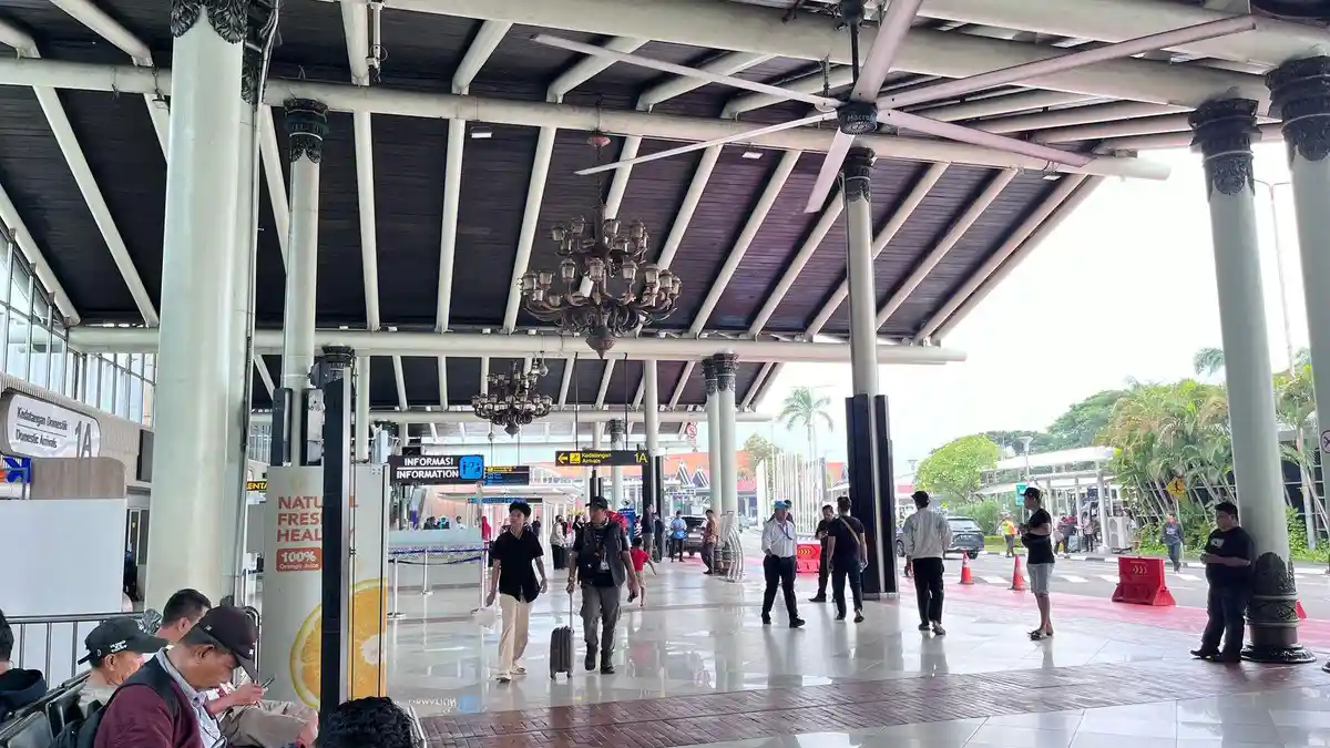 Suasana Arus Balik H+4 di Terminal 1A Soekarno-Hatta Masih Terpantau Normal