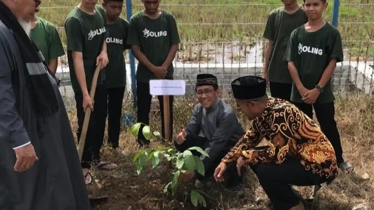 Dayah Jeumala Amal Pijay Launching Kebun Organik, Begini Kata Ahli Rotgen Bumi ITB