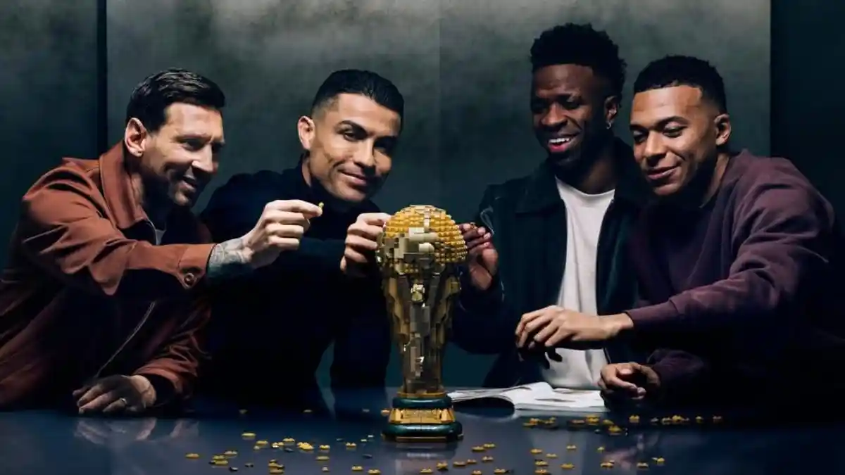 Viral Cristiano Ronaldo, Lionel Messi, Mbappe dan Vinicius Satu Meja ...