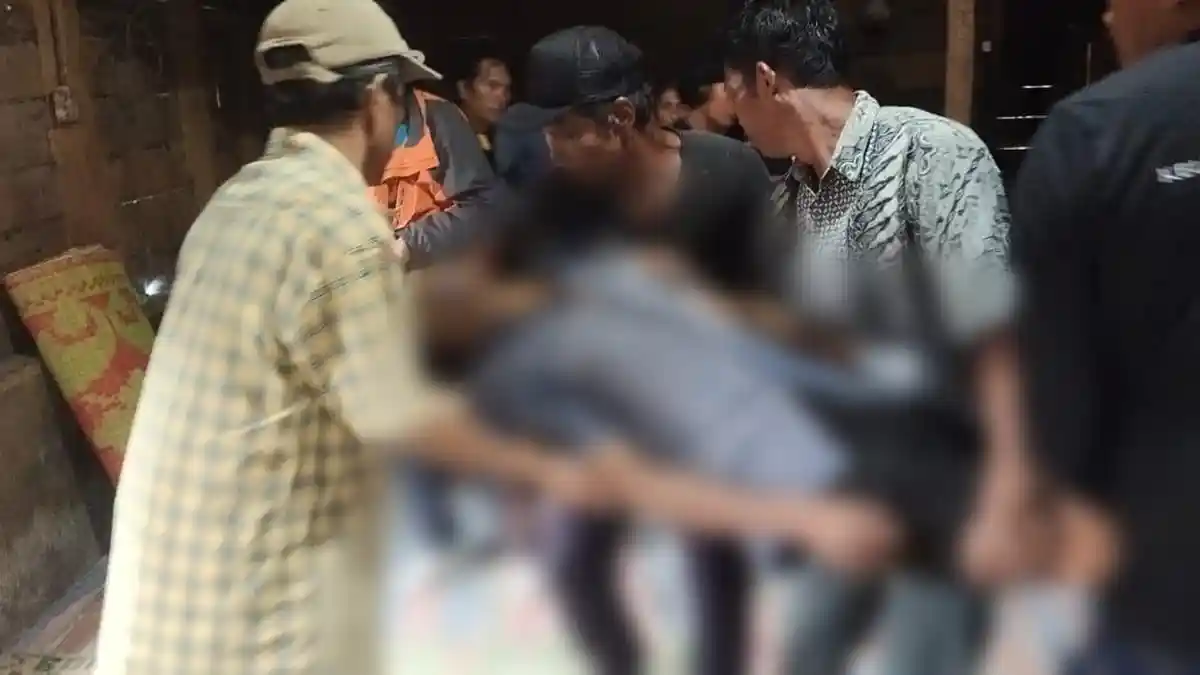 Polres Simalungun Sigap Evakuasi Korban Gantung Diri di Nagori Jorlang Huluan, Pematang Sidamanik