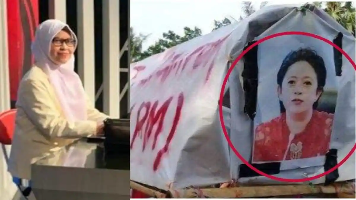 Sari Labuna yang Arak Keranda Bergambar Puan Maharani Jadi Tersangka, Begini Sepak Terjangnya