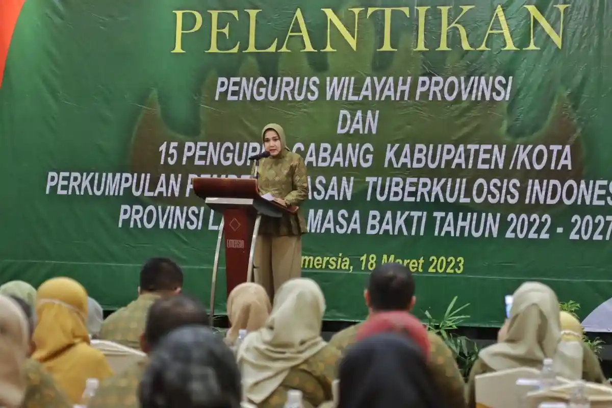 Riana Sari Arinal Dilantik Sebagai Ketua Kehormatan PPTI Wilayah Lampung Masa Bakti 2022-2027