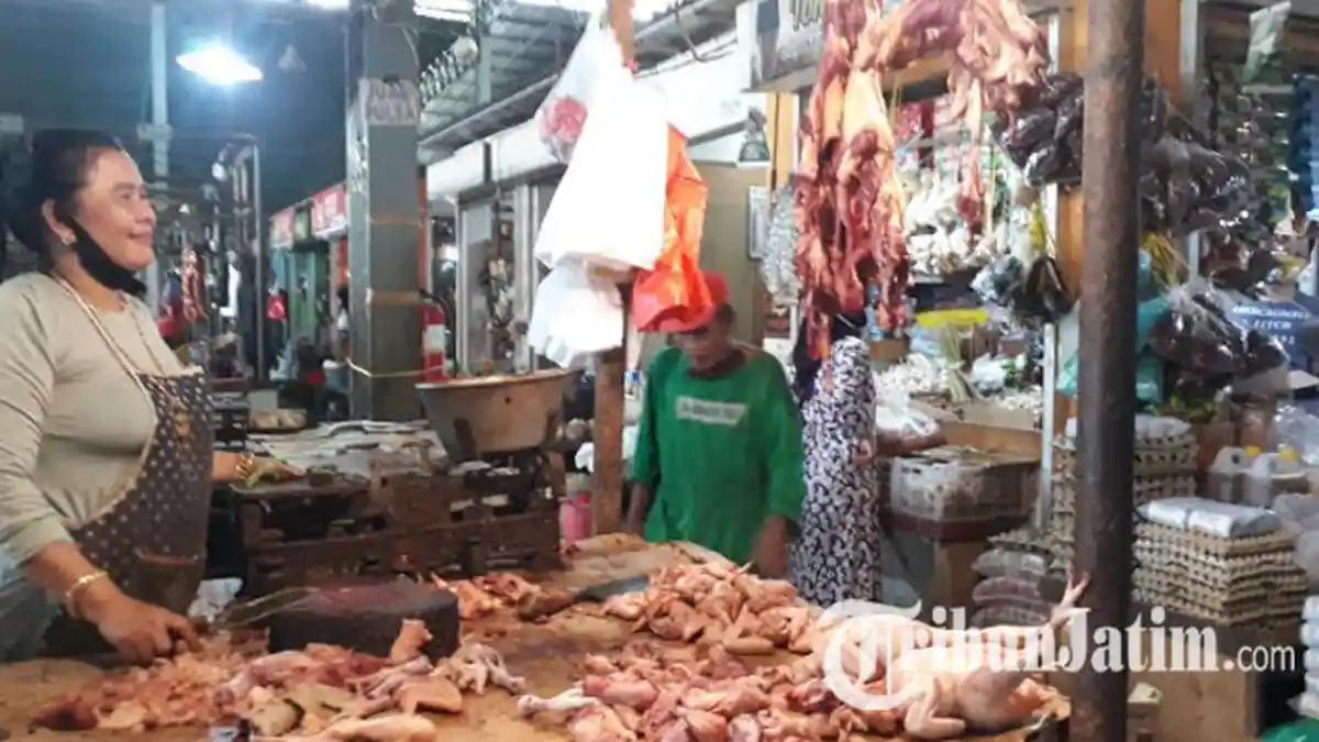 Harga Daging Terus Naik Jelang Lebaran Ketupat, Pedagang di Gresik Mengaku Senang