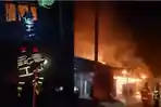 2 Bangunan di Kenali Kota Jambi Terbakar saat Warga Bersiap Sahur